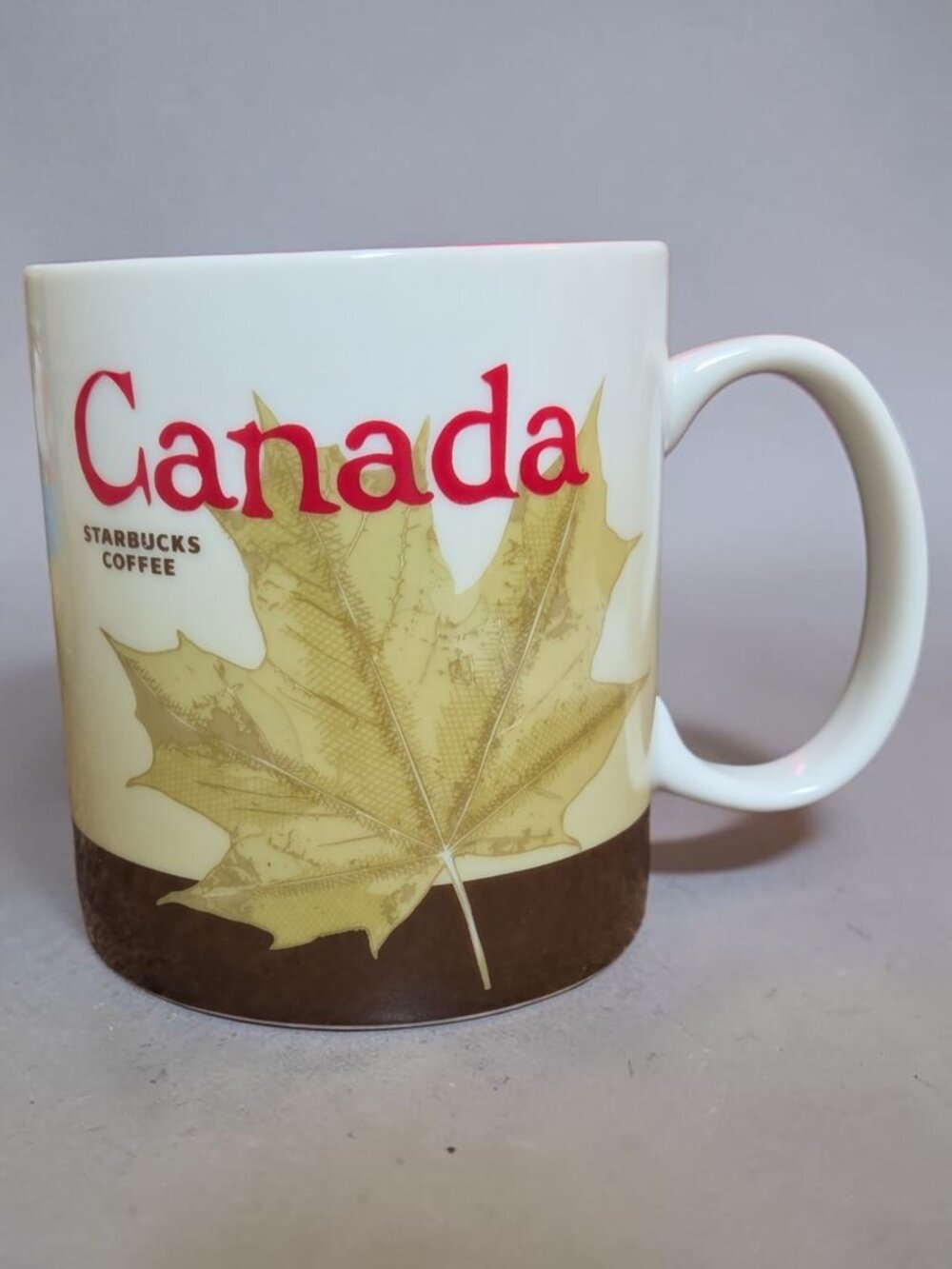 Starbucks Canada 16oz Ceramic Icon Mug 2011
